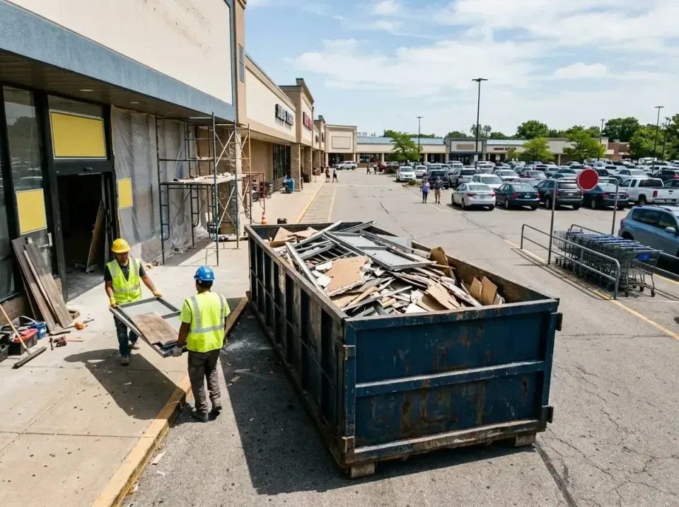 retail-store-renovation-debris-003 — frequently asked questions, Roll-off Dumpster Rentals in Matteson, IL